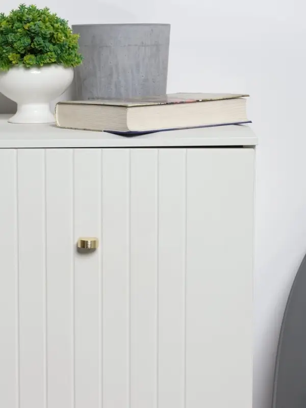 Ручка-кнопка CAPPIO RK147, d=26 мм, цвет сатиновое золото