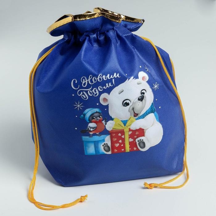 Мешок подарочный «Новогодний подарок», 28 х 28 см +/- 1.5 см Мешок подарочный «Новогодний подарок», 28 х 28 см +/- 1.5 см