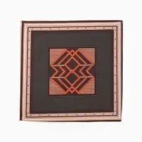 Платки носовые мужские &laquo;Этель&raquo;, 30&times;30 см, набор 12 шт., 100% хлопок, светло-коричневые, рисунок МИКС