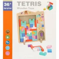 Развивающая головоломка Тетрис деревянный
