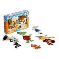 Игра-головоломка с фигурными деталями «Чебурашка. Золотая коллекция»