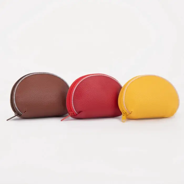 Кошелёк монетница женская на молнии, цвет МИКС