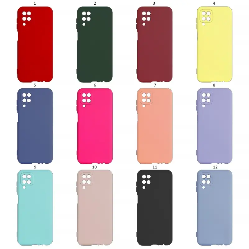 Чехол Silicone Samsung A12 Чехол Silicone Samsung A12