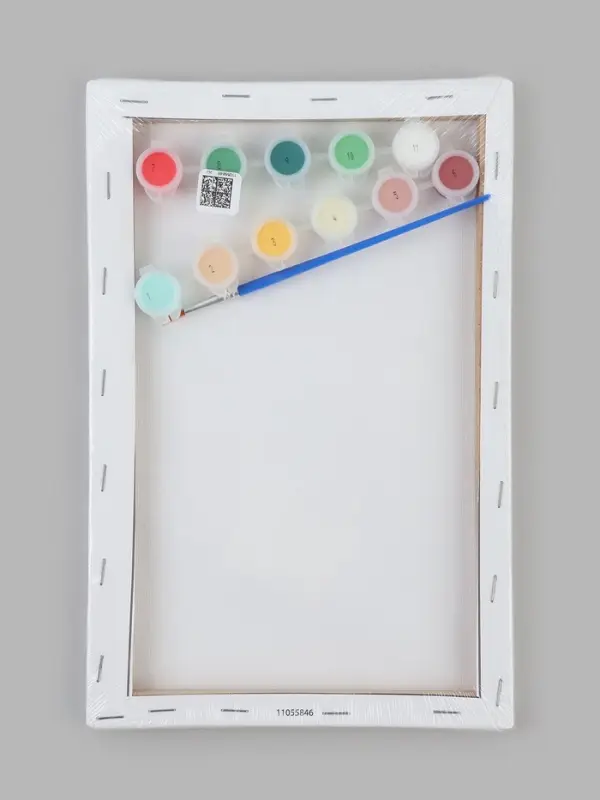 Картина по номерам &laquo;Зеркало-веночек&raquo;, 20&times;30 см