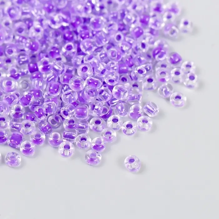 Бисер  Бисер "Zlatka" 08/0, 3 мм, 10 г 0135B сиреневый