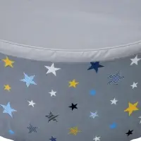 Сухой бассейн &laquo;Звезды&raquo;, серый, 100&times;35 см