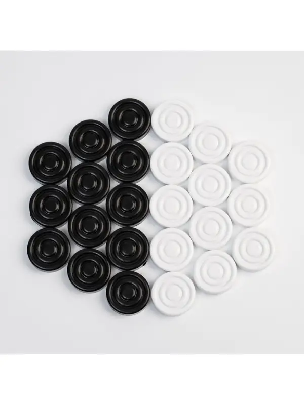 Шашки, поле винил, 30&times;30 см, d=3 см, h=0.9 см