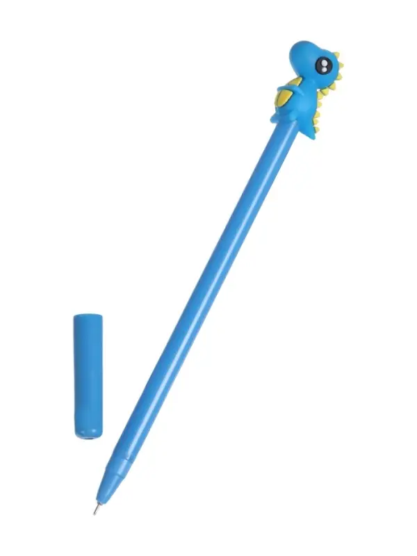 Ручка-прикол &laquo;Динозавр&raquo;, гелевая, синяя