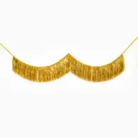 Гирлянда "Бахрома" 2 м золотая Гирлянда "Бахрома" 2 м золотая