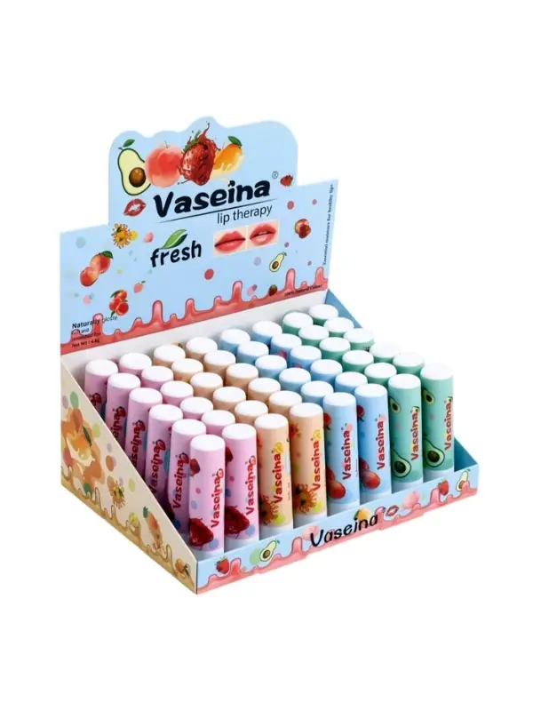 Вазелин для губ &laquo;Фруктовый фреш&raquo;, микс цветов и ароматов