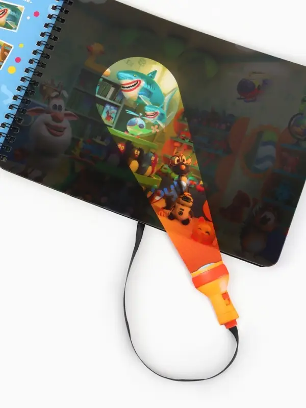 Книга с волшебным фонариком Книга с волшебным фонариком "Весёлые приключения", Буба