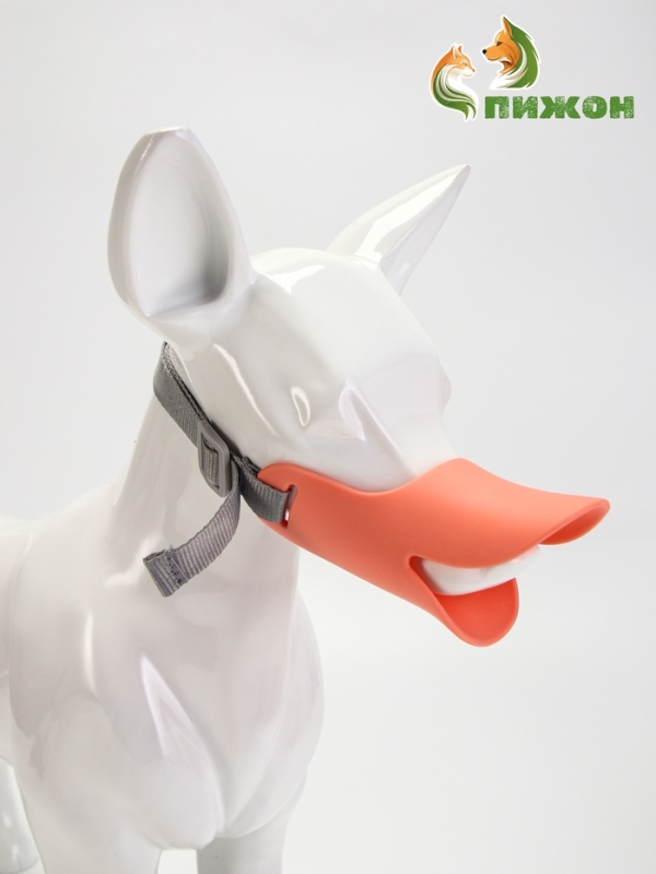 Намордник силиконовый фиксирующий, размер S (ОМ 12 см, ОШ 17-30 см), розовый Намордник силиконовый фиксирующий, размер S (ОМ 12 см, ОШ 17-30 см), розовый