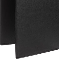 Папка с зажимом  черная Дания-Россия