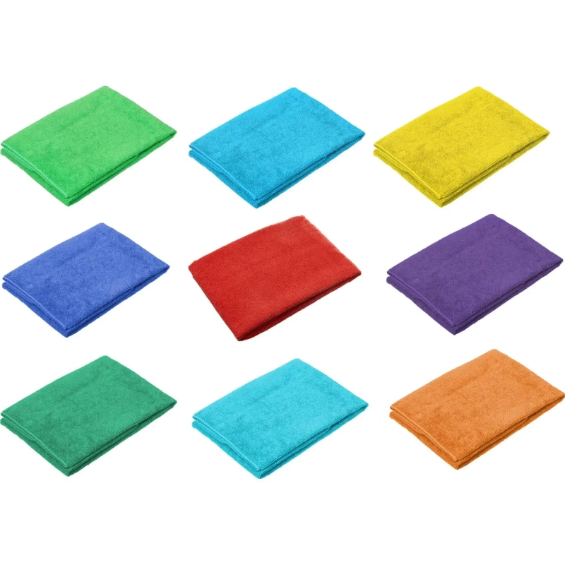 Тряпка для пола из микрофибры универсальная 280г/м2 70х80см цвет в асс