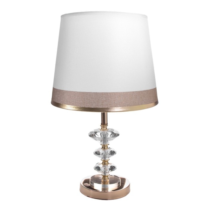 Настольная лампа "Мелита" E27 40Вт золото 26х26х46 см RISALUX