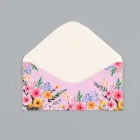 Конверт для денег &laquo;Бабочки и цветы&raquo;, 16,5 х 8 см
