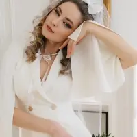 Бусы &laquo;Бантик&raquo;, жемчужины с завязкой, белые, 40 см