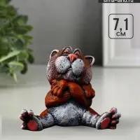 Фигурка полистоун &laquo;Кот эгоист&raquo;, 7.1&times;8.7&times;5 см