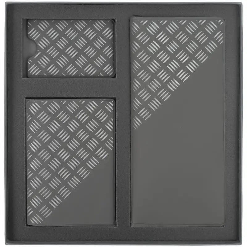 Набор персональных аксессуаров Hard Work, серый Набор персональных аксессуаров Hard Work, серый