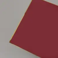 Пленка для цветов и букетов &laquo;Кайма с тиснением&raquo;, винная, 57&times;57 см