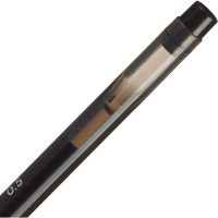 Ручка гелевая неавтомат. Deli шарик 0,5мм линия 0,3мм черная EG62-BK