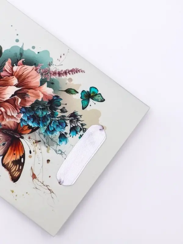 Пакет подарочный вертикальный «Большие бабочки», S 12×15×5.5 см Пакет подарочный вертикальный «Большие бабочки», S 12×15×5.5 см