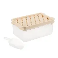 VETTA Форма для льда с контейнером 19х11,5х8см, 33 ячейки, совок, пластик