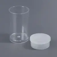 Набор баночек для мелочей, d=2.2×3.8 см, 5 шт., прозрачный