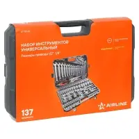 Набор инструментов универсальный 137пр. (головки 1/2", 1/4") кейс