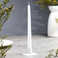 Свеча античная, 2.3&times;24.5 см, 5 ч, 55 г, белая