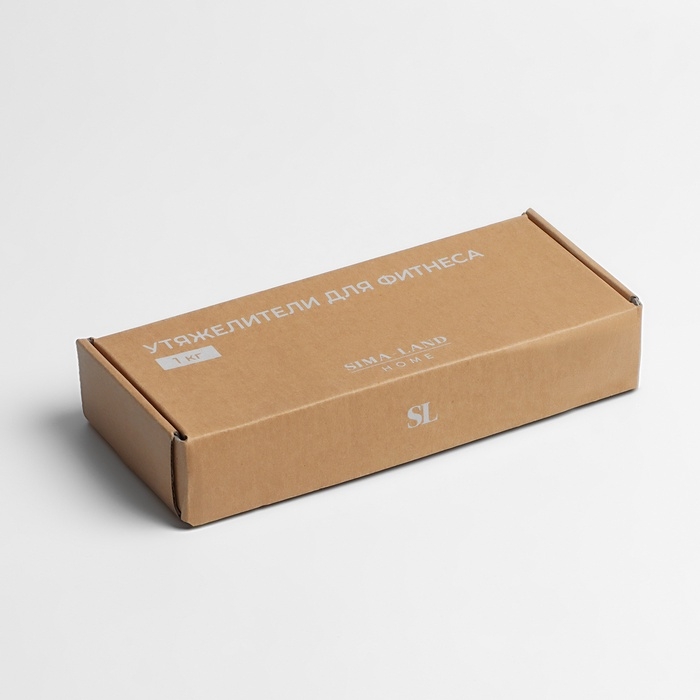 Утяжелители Sima-Land home, 2 шт., 0.85 кг, цвет белый, для рук и ног Утяжелители Sima-Land home, 2 шт., 0.85 кг, цвет белый, для рук и ног