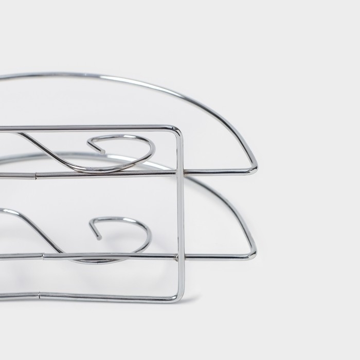 Салфетница Доляна «Завиток», 13,5×6×7 см Салфетница Доляна «Завиток», 13,5×6×7 см