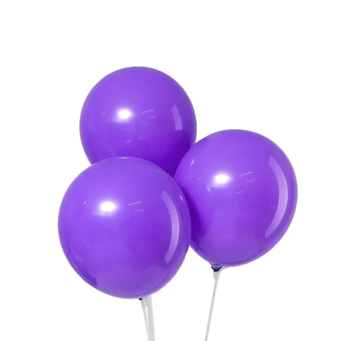 Воздушные шары латексные 10 Воздушные шары латексные 10", пастель, 5 шт., сиреневые