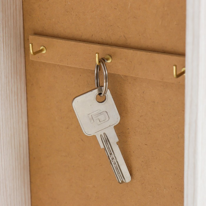 Ключница Ключница "Прекрасный букет" дуб молочный 15х21