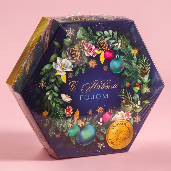 Новый год! Чайная коллекция «С Новым годом», 42 шт. х 1,8 г. Новый год! Чайная коллекция «С Новым годом», 42 шт. х 1,8 г.