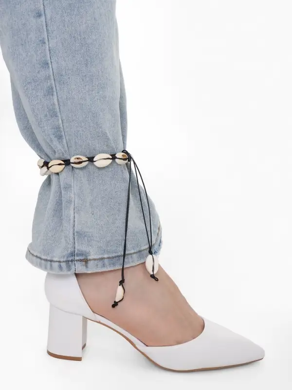 Чокер из ракушек &laquo;Морской&raquo;, чёрно-бежевый, 75 см