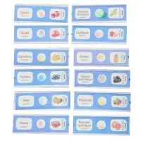 ЭВРИКИ Набор для опытов "Набор микропрепаратов", фрукты и ягоды