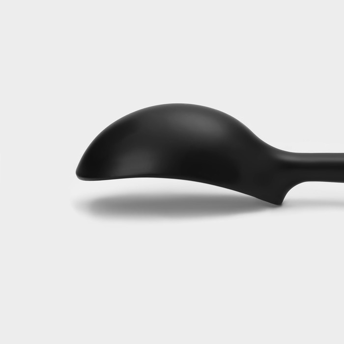 Ложка для мороженого Magistro Vantablack, 16,5×3,8 см, цвет черный Ложка для мороженого Magistro Vantablack, 16,5×3,8 см, цвет черный