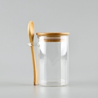 Банка для хранения с ложкой "Кухня", 300 мл