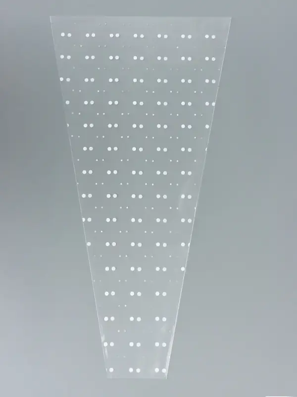 Пакет для цветов конус мини  Пакет для цветов конус мини "Алиса", 30 х 60 см