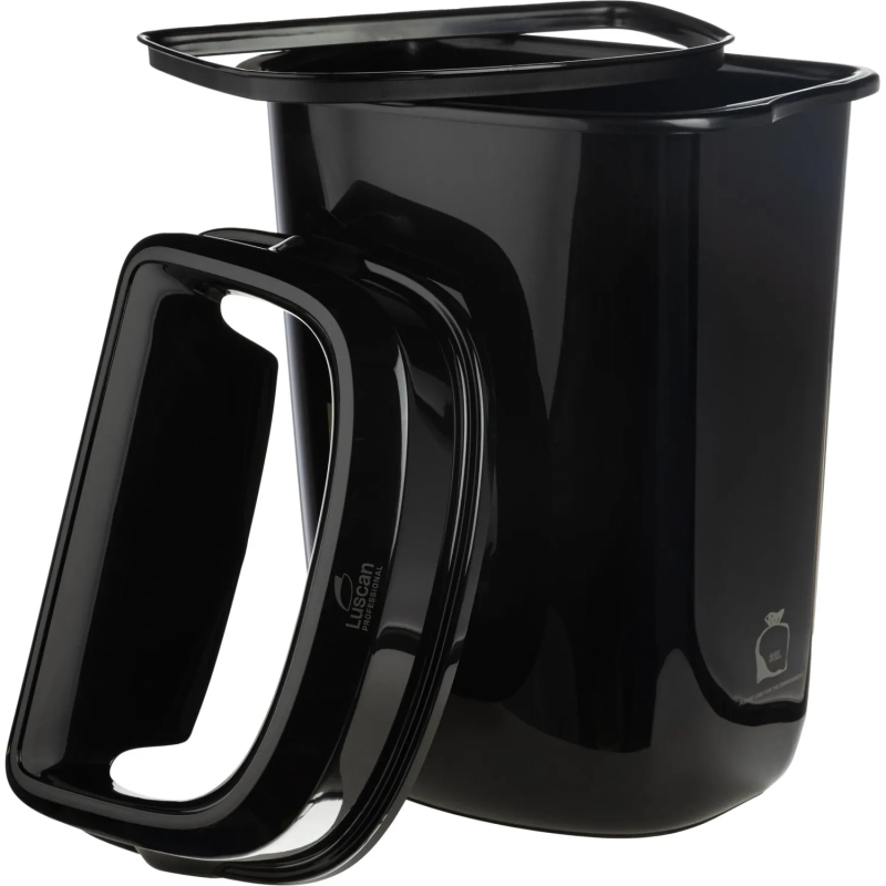 Контейнер для мусора  (корзина) Luscan Prof Etalon 32л черный 151040