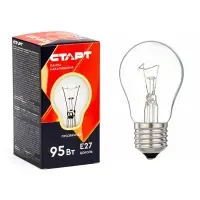 Лампа накаливания СТАРТ, Б, Е27, 95Вт, 230В