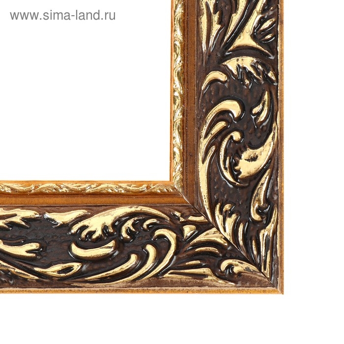 Рама для картин (зеркал) 60 х 80 х 4 см, дерево Рама для картин (зеркал) 60 х 80 х 4 см, дерево "Версаль", золотая