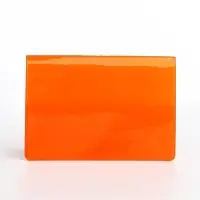 Обложка для паспорта, цвет оранжевый Обложка для паспорта, цвет оранжевый