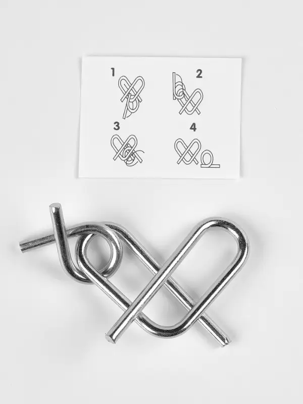 Puzzle Головоломка металлическая, лошадки,  МИКС