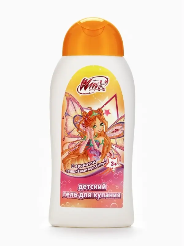 Детский гель для купания, аромат: вишневый коктейль, 300 мл, &laquo;Винкс&raquo;