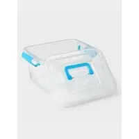 Контейнер для хранения Доляна, 20&times;15&times;10.5 см, крышка с ручкой на защёлке, МИКС