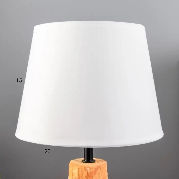 Лампа настольная RISALUX &laquo;Эсмира&raquo;, Е14, 40 Вт, оранжевая, 12.5&times;12.5&times;31 см