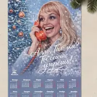 Календарь 2027, настенный, А2, &laquo;Алло, Галочка!&raquo;