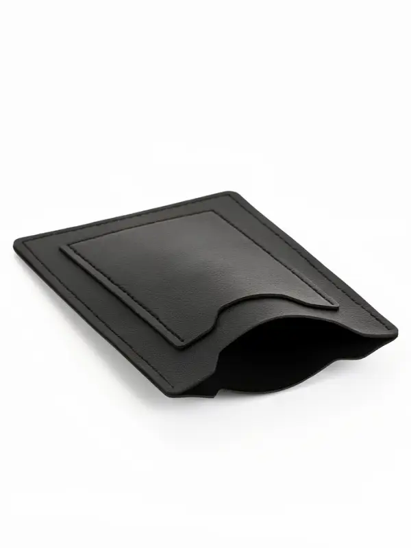 Обложка 3в1 для автодокументов, СТС, права, карта, 9&times;0.3&times;12.5 см, чёрная